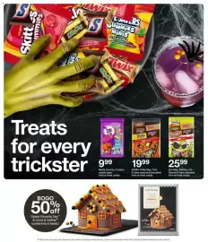 Catálogo Target semana 43 Página 5: M&M's, Milky Way, Twix & more assorted chocolate trick-or-treat candy €19,99