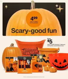 Catálogo Target semana 43 Página 7: Jack O' Lantern carving pumpkin €4,99
