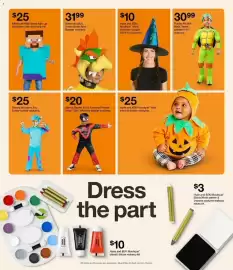 Catálogo Target semana 43 Página 9: Hyde and EEK! Boutique kids' infant & toddler costume €25,00