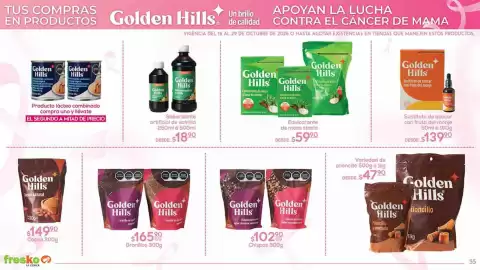 Folleto Fresko Página 35: Golden Hills Edulcorante de mesa stevia €59,90