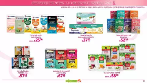 Folleto La Comer Página 12: Balance McCORMICK €37,00, McCormick Variedad de tés €25,50