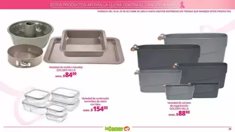 Folleto La Comer Página 30: Golden Hills variedad de molde o bandeja €84,00