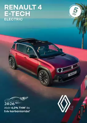 Renault | 4 e-tech electric (érvényes eddig: 30-10)