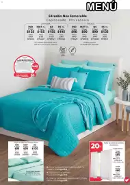 Catálogo Colchas Concord Página 37: Tergal Blanca €319,00, Juego de Sábanas Esencial Menta €90,00