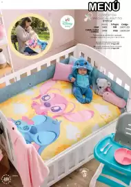 Catálogo Colchas Concord Página 6: 3 BABY CONCORD ©Disney VIAJE DISNEY baby MENÚ COBERTOR PACHICALIENTITO STITCH Precio 5