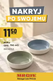MR. DIY gazetka Strona 4: Miska 790 ml 8804053 €11,50