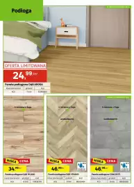 Leroy Merlin gazetka Strona 10: Panele podłogowe CONCRETE €46,99, Panele podłogowe DĄB VERANO €46,99