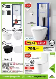 Leroy Merlin gazetka Strona 3: Kompakt WC NEO €599,00, Stelaż WC SOLIDO €549,00