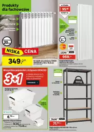 Leroy Merlin gazetka Strona 30: Regał metalowy NU150B €71,90, Pojemnik z klipsami SPACEO €6,79