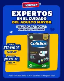 Catálogo Liquimax Página 1: Pañales para adultos €11.990,00