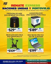 Catálogo Novicompu Página 4: BICICLETA ESTÁTICA ENV SPINFORCE 5 €109,99, ENV Air Fryer €29,99