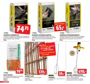 Jem & fix tilbudsavis uge 43 Side 10: CEMPEXO OPMURINGSMØRTEL €65,00, LECA COATED €98,75