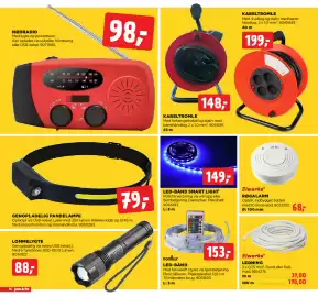 Jem & fix tilbudsavis uge 43 Side 16: LED-BÅND SMART LIGHT €149,00, Elworks ledning €39,00