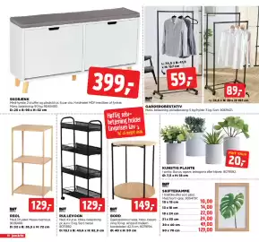 Jem & fix tilbudsavis uge 43 Side 18: Garderobestativ €59,00, Kunstig plante €20,00