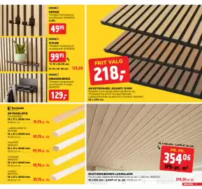 Jem & fix tilbudsavis uge 43 Side 9: Hylde €99,95, Akustikpanel Quanti 18 mm €218,00