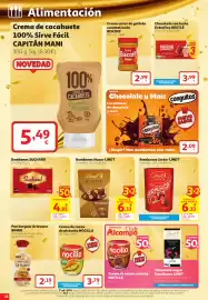 Folleto Alcampo Página 12: Lotus - crema untar de galleta caramelizada €2,99, Nestlé - chocolate con leche extrafino €3,99