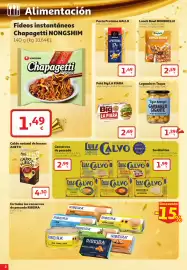 Folleto Alcampo Página 2: Calvo - sardinillas €1,99, Calvo - conservas de pescado €2,99