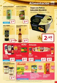 Folleto Alcampo Página 3: Heinz - mayonesa chipotle €2,99, Heinz - salsa €1,99