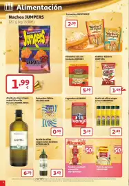 Folleto Alcampo Página 4: Werther's - palomitas €2,59, Carbonell - aceite de oliva virgen extra €2,89