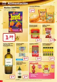Folleto Alcampo Página 4: Werther's - palomitas €2,59, Carbonell - aceite de oliva virgen extra €2,89