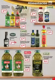 Folleto Alcampo Página 5: Coosur - salsa ligera con proteinas €2,99, La española - aceite de oliva virgen extra €20,45