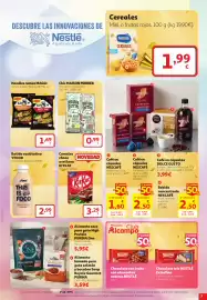 Folleto Alcampo Página 7: Nescafé - bebida concentrada €2,50, Nescafé - espresso concentrate black €1,89