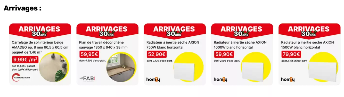 L'entrepôt du bricolage (valable jusqu'au 31-10)