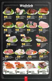 Wafelek gazetka Strona 2: Szyńka z pieca Aleksandria €2,99, Wędzonka Krotoszyńska Unilang €3,39