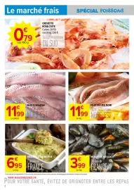 Catalogue Carrefour Market | Spécial poisson page 2: FILET D'EGLEFIN €11,99, FILET DE LIEU NOIR €11,99