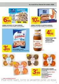Catalogue Carrefour Market | Spécial poisson page 3: Pacific West Gambas Sauvages €10,95, Pacific West Easy Gambas €3,95