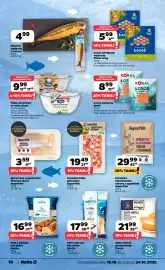 Netto gazetka tydzień 43 Strona 10: Filet z mintaja bez skóry Navito €16,99, Filet z dorsza bez skóry Navito €17,99