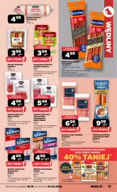 Netto gazetka tydzień 43 Strona 13: Szyinka szwarcwaldzka Premier €6,99, Szyneczka drobiowa Sokoliki Sokolów €3,99