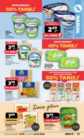 Netto gazetka tydzień 43 Strona 23: Ser topiony Hochland €3,99, Serek puszysty Almette €3,99