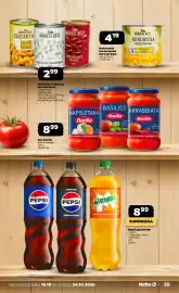 Netto gazetka tydzień 43 Strona 25: Kukurydza konserwowana Harvest Best €4,19, Sos Barilla €8,99