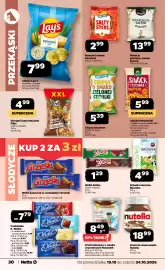 Netto gazetka tydzień 43 Strona 30: Snack Festival Nutters €5,99, Chipsy Snaxters €5,39