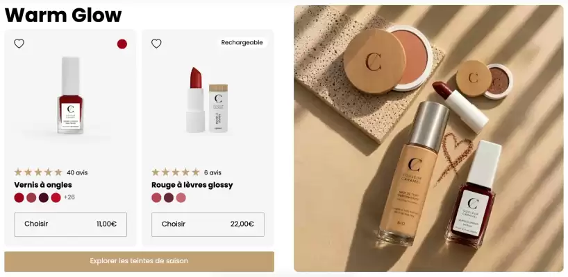 Couleur Caramel (valable jusqu'au 22-10)
