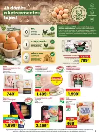 Spar akciós újság hét 43 Oldal 5: Jó döntés X a ketrecmentes tojás! xx Egy kis szám, de nagy különbség! HU1234567 SPAR