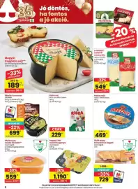 Spar akciós újság hét 43 Oldal 8: 35 Jó döntés, ha fontos SPARO a jó akció. eve Magyar Sajt PANNONIA MESTER EMENTALI