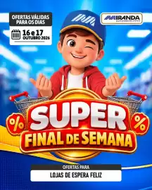 Folheto Miranda Supermercados Página 1