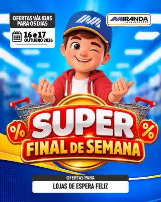 Folheto Miranda Supermercados (válido até 19-10)