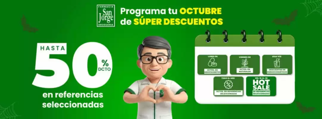 Farmacia San Jorge (válido hasta 2-11)