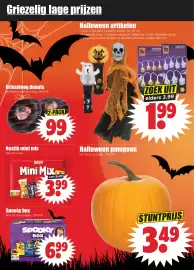 Dirk folder week 43 Pagina 14: Nestlé mini mix €3,99, Griezeloog donuts €0,99