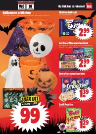 Dirk folder week 43 Pagina 15: Haribo of Maoam uitdeelzak €2,99, Smoeltjes spookkoekjes €1,39
