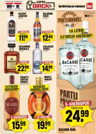 Dirk folder week 43 Pagina 19: DISARONNO ORIGINALE Hele liter €22,99, OLIFANT JENEVER Hele liter €11,99
