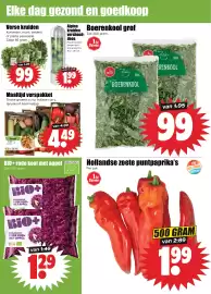 Dirk folder week 43 Pagina 2: Hollandse zoete punt paprika's €1,99, Maaltijd verspakket €4,49