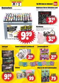 Dirk folder week 43 Pagina 26: Twin tip markers €9,99, Nachtlamp €3,99
