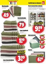 Dirk folder week 43 Pagina 28: Badmat €6,99, Nexxt wasmachine ombouw €9,99