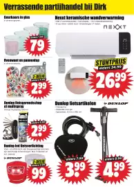 Dirk folder week 43 Pagina 29: Dunlop fietsgereedschap of multispray €2,99, Ovenwant en pannenlap €2,99