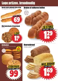 Dirk folder week 43 Pagina 6: Eierkoeken €0,99, Boerenbrood €1,69