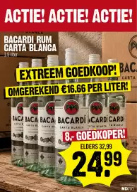 Super Dirck 3 folder week 43 Pagina 3: Bacardi rum carta blanca €24,99